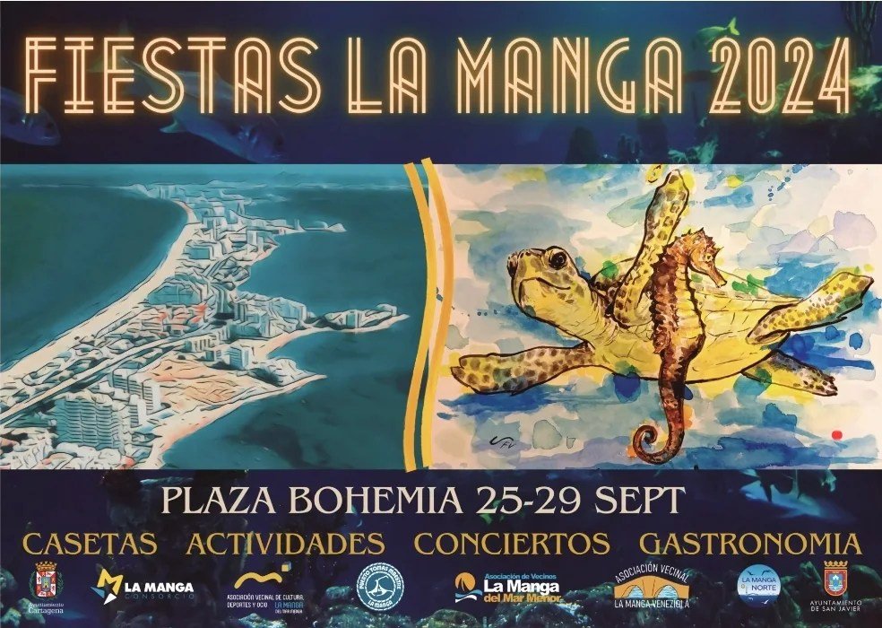 PROGRMACIÓN DE LAS FIESTAS DE LA MANGA 2024
